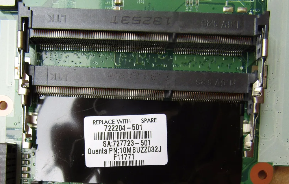 Протестированная материнская плата 722204-501 722204-001 DA0R76MB6D0 для hp pavilion 15-E 14-E с процессором AMD A6-5200m