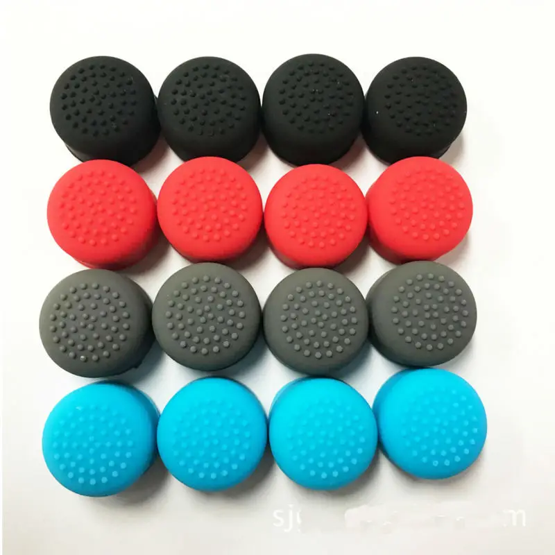 80PCS/40 Pairs Anti slip Silicone Thumb Grips Thumbstick Caps Case