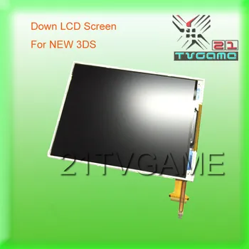 

Original 90% New Buttom LCD Display Screen For NEW 3DS Down LCD Screen