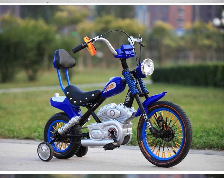 Best Excelli Halley kids bike 12" & 16" Mountain Bikes16" for Child Bikes Vocalization Kids Bike Toy Bar Bicicleta Infantil 2 colors 2