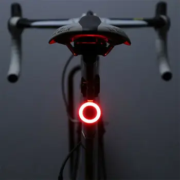 

USB Rechargeable Bike Rear Light Tail Lamp LED Bicycle Warning Safety Waterproof