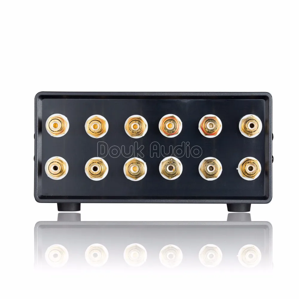 US $52.49 Nobsound Mini HiFi Stereo 4IN2OUT RCA Audio Signal Splitter Switcher Selector Passive Preamp