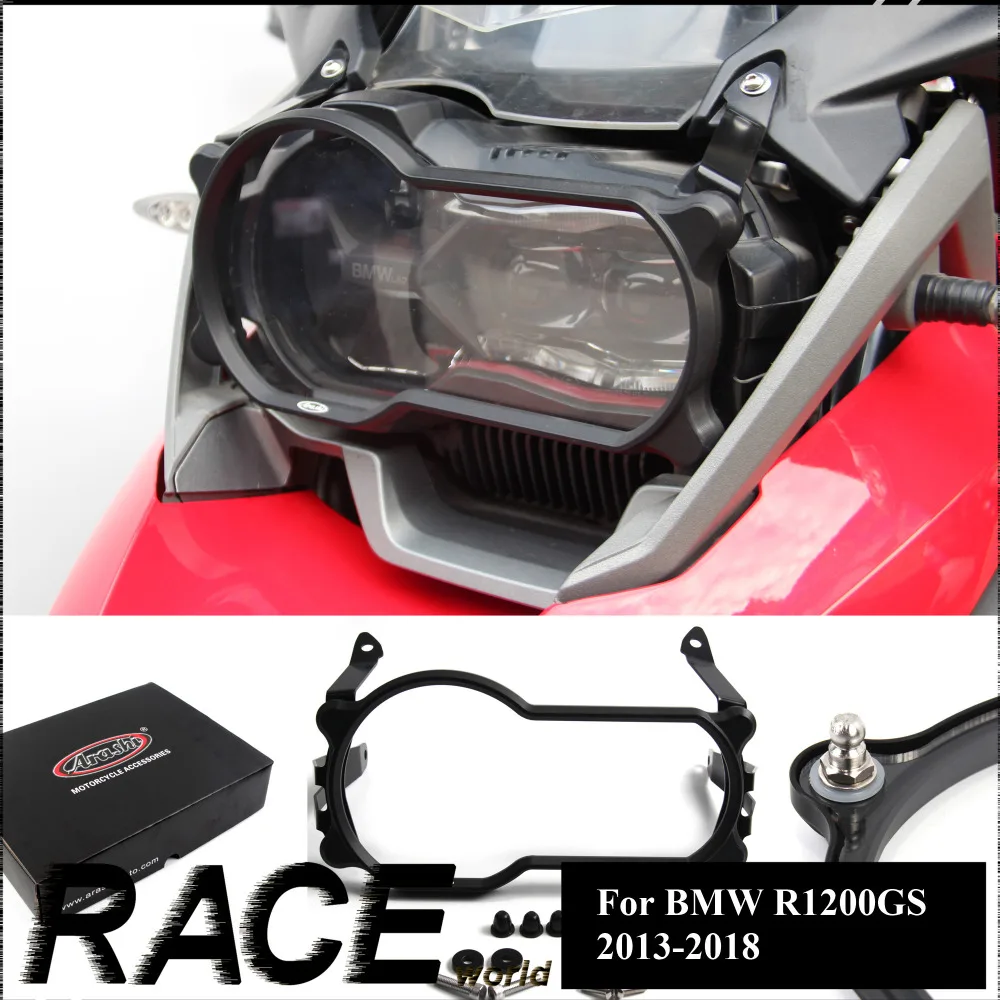 

Motorcycle Headlight Protector Cover for BMW R1200GS 2013 -2018 PC Screen Case Head Light R1200 GS R 1200 2014 2015 2016 2017