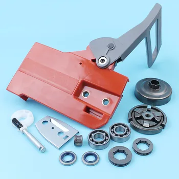 

Chain Brake Clutch Drum Cover Oil Pump For Husqvarna 50 51 55 Rancher Chainsaw .325"-7T,3/8"-7T Rim Sprocket Bearing Oil Seal