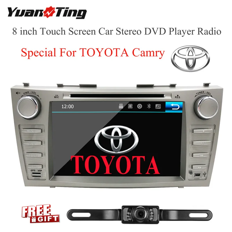 

YuanTing Double Din 8" Android IOS Car DVD GPS Navigation For Toyota Camry 2007 2008 2009 2010 2011 Head Unit Stereo Radio