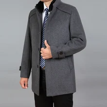 High Quality Men Wool Coat Winter