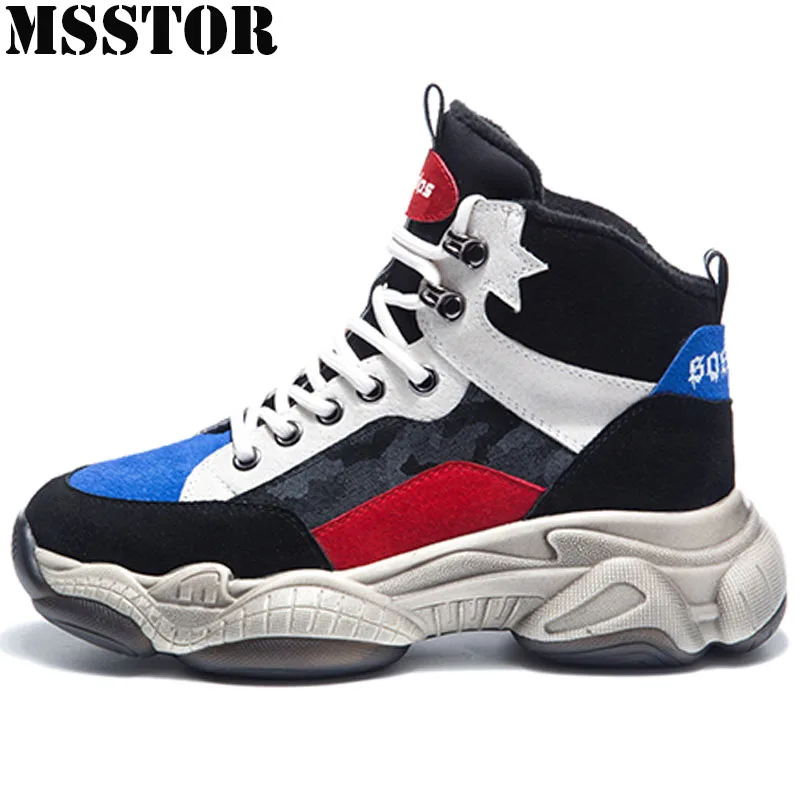 MSSTOR 2018 Winter Sneakers For Women Casual Fashion Martin Boots Sport Shoes Woman Brand Athletic Walking Women's Running Shoes MSSTOR 2018 Winter Sneakers For Women Casual Fashion Martin Boots Sport Shoes Woman Brand Athletic Walking Women's Running Shoes
