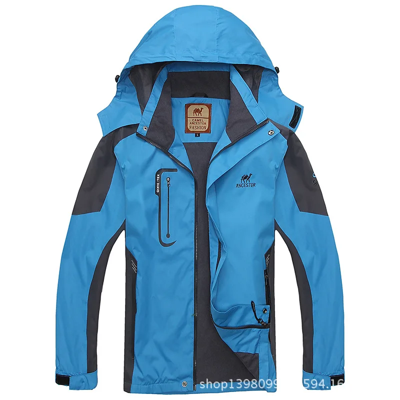 

Outdoor Men women Waterproof Jacket windbreaker fleece sport coat Thermal Hunting mountain Camping fishing clothes couples