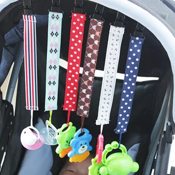 

Drop Resistant Bottle Nipple Pacifier Leash Pacifier Safety Protection Chain with Clamp Baby Nipple Leash Strap Holder
