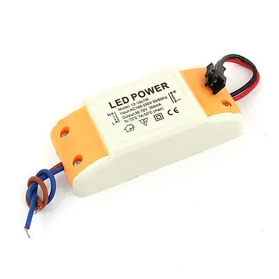 

AC100-250V DC36-72V 300mA Power Supply Adapter for 12-18x1W LED Strip Light