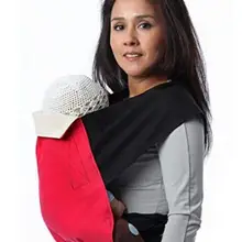 Дышащий эргономичный рюкзак-кенгуру для переноски детей, переносная переноска для младенцев, кенгуру, Anis, Черные стринги, слинг-кенгуру