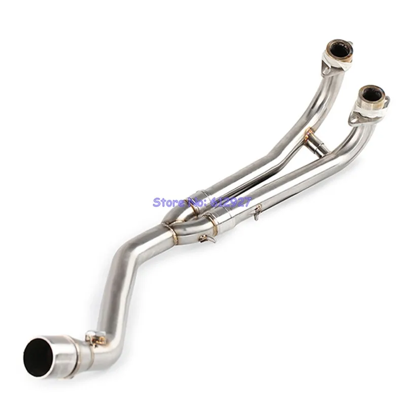 

Motorcycle for Yamaha TMAX500 / TMAX530 Full Exhaust Link Pipe System Connect Mid Pipe Header Pipe System Fit for 51mm Mufflers