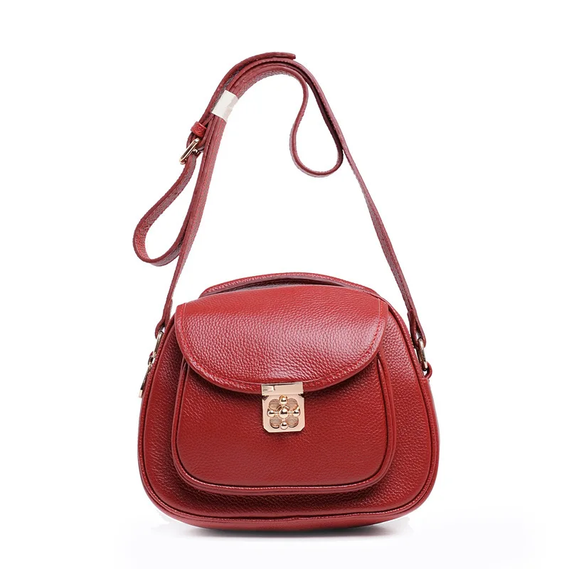 Маленькие летние сумки для женщин роскошная дизайнерская сумка через плечо для дам натуральная кожа сумка-мессенджер bolso mujer MQ39 - Цвет: Wine Red