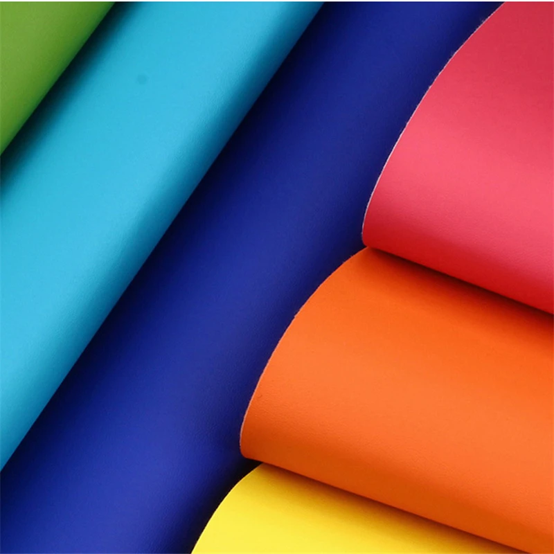 

Lychee Life A4 Candy Colors PU Leather Fabric High Quality Synthetic Leather DIY Sewing Material for Handmade Crafts