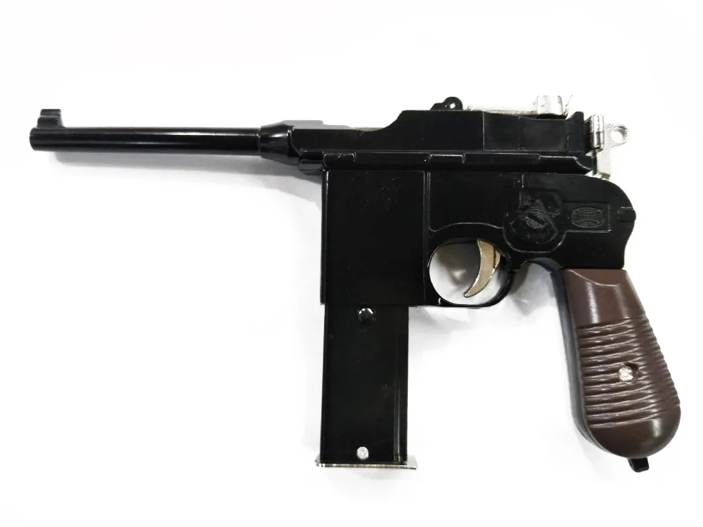 1/2. 05 Mauser военный пистолет M1932 металлический имитация игрушечного пистолета полицейская пуля пистолет модель игрушечного пистолета