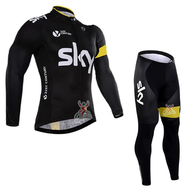 

Pro Team long sleeve cycling jersey quick-dry mountain bike clothes breathable bicycle clothing sportswear F1201
