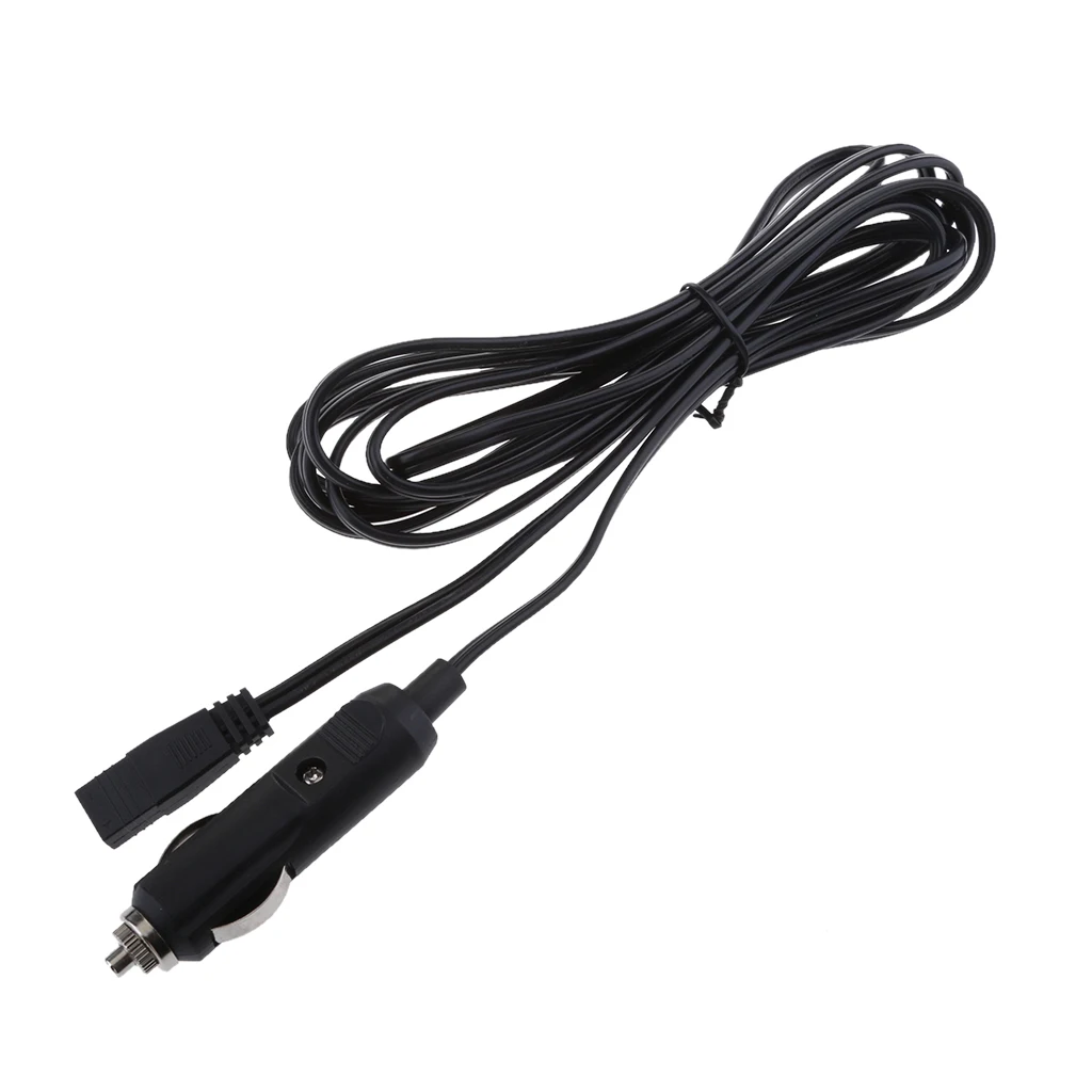 Premium 10Ft 12V/24V 2Pin Plug Power Extension Cable for Cooler Box Fridge