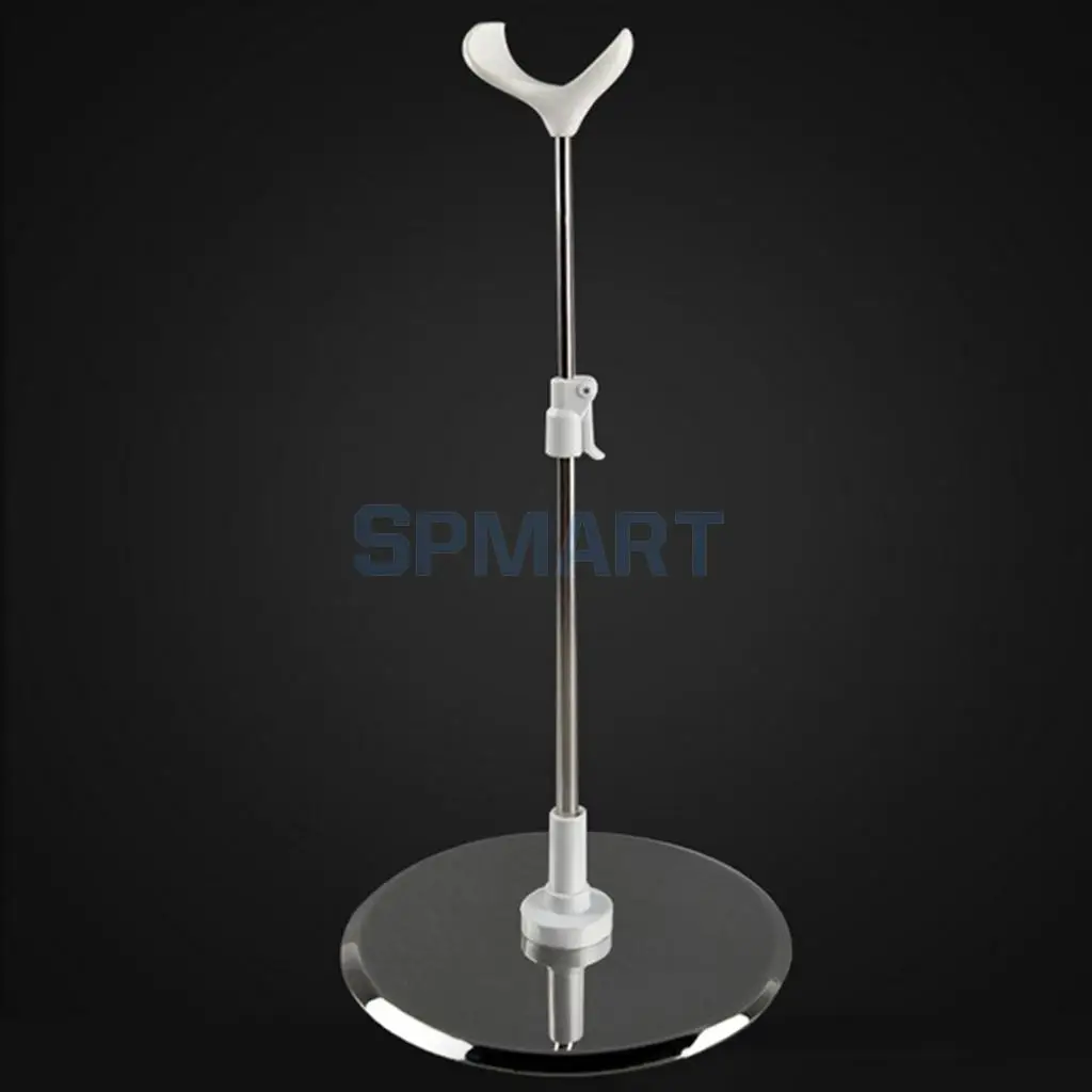 1/3 1/4 BJD Doll Display Stand Stainless Steel Adjustable Support Holder for OB PB DOD Dollfie SD Accessories