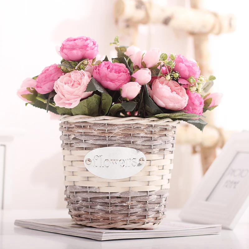 artificial flower silk peony bouquet (74)