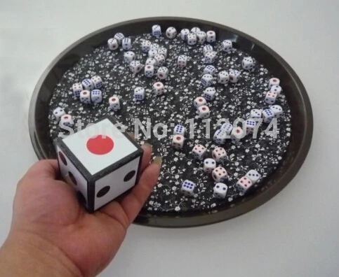 

Super Dice Bomb Stage Crash Dice Magic Tricks Magician Stage Illusion Gimmick Props Mentalism Comedy Magie