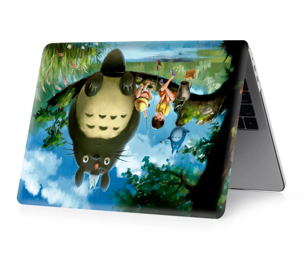 Чехол Totoro для ноутбука с цветным принтом Macbook Air Pro Retina M1 Chip 11 12 13 15 16 дюймов чехол
