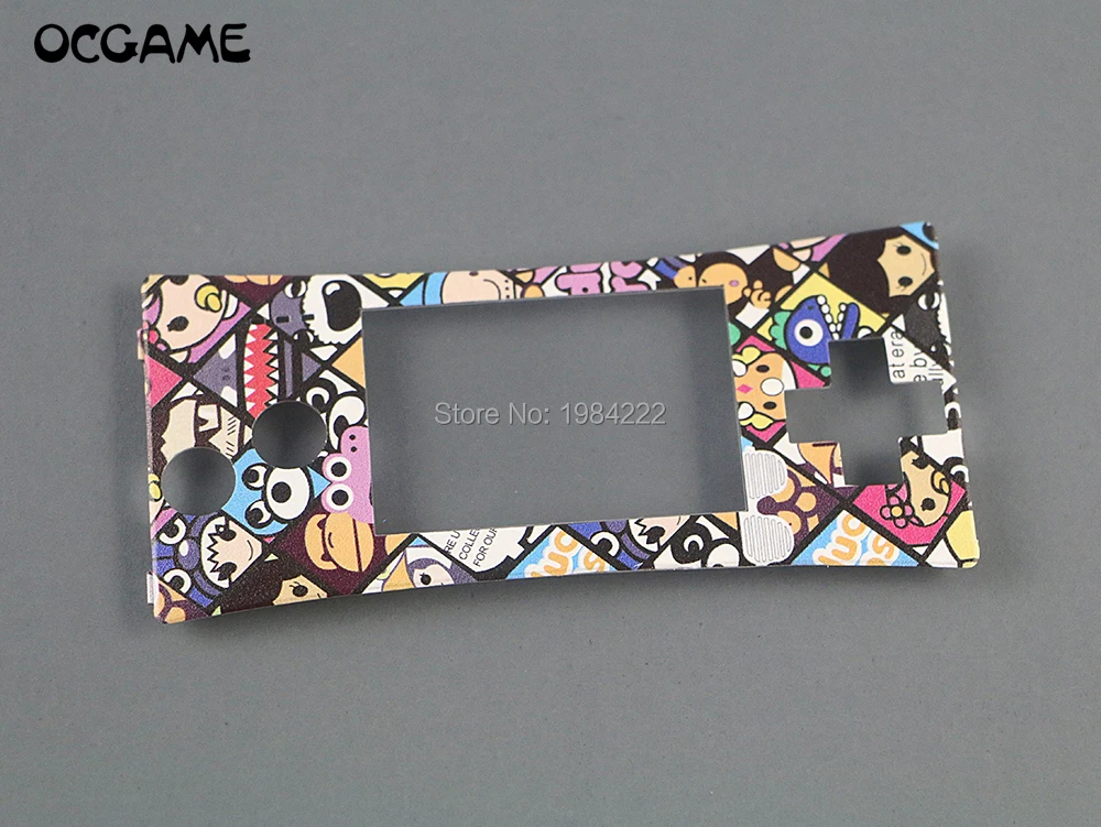 OCGAME новая Передняя Лицевая панель чехол для GameBoy Micro GBM Запасная часть|Запасные