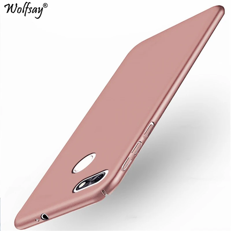 Чехол Wolfsay для Huawei P9 Lite Mini ультратонкий армированный жесткий чехол телефона из