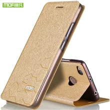 Mofi чехол для Xiaomi Redmi 4X cas 5.0 дюймов для Xiaomi Hongmi 4X Флип кожаный чехол тонкий внутренний кремния крышка Redmi 4X щит