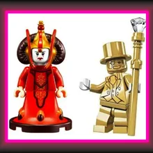 200 шт. PG999and pg635 Mr Gold индивидуальное одно издание Золотой, Хромированый коллекционный строительные блоки модели Подарочные игрушки