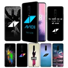 Avicii Soft Black Silicone Case Cover for OnePlus 6 6T 7 Pro 5G Ultra-thin TPU Phone Back Protective
