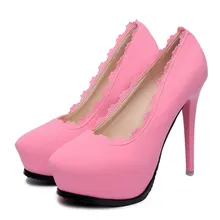 High heels 2016 Womens Sexy High Heel Shoes Platform 12cm Sexy Stiletto Heels Pumps Sapatos