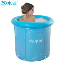 Утолщенная портативная ванна для взрослых складная надувная Ванна безопасная и экологически чистая Нетоксичная Толстая Ванна