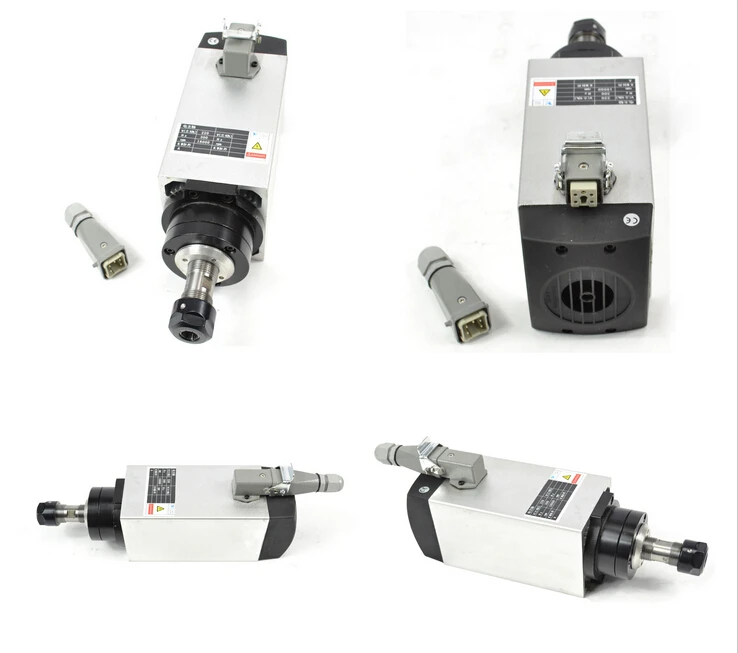 CNC ER20 3KW LUFTGEKÜHLTE FRÄS AIR COOLED SPINDEL MOTOR CE QUALITY