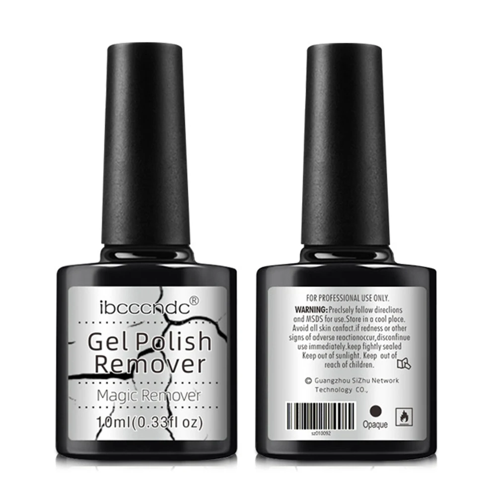 Home Use Easy To Use Long-lasting Quickly Remove Practical Nail Polish Remover Art Makeup Cleaning Gel Liquid Excess Surface