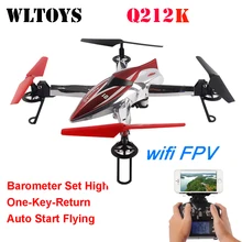 WLtoys Q212K WiFi FPV один ключ-возврат и снятие набор барометра высокого RC квадрокоптера с HD камерой RTF