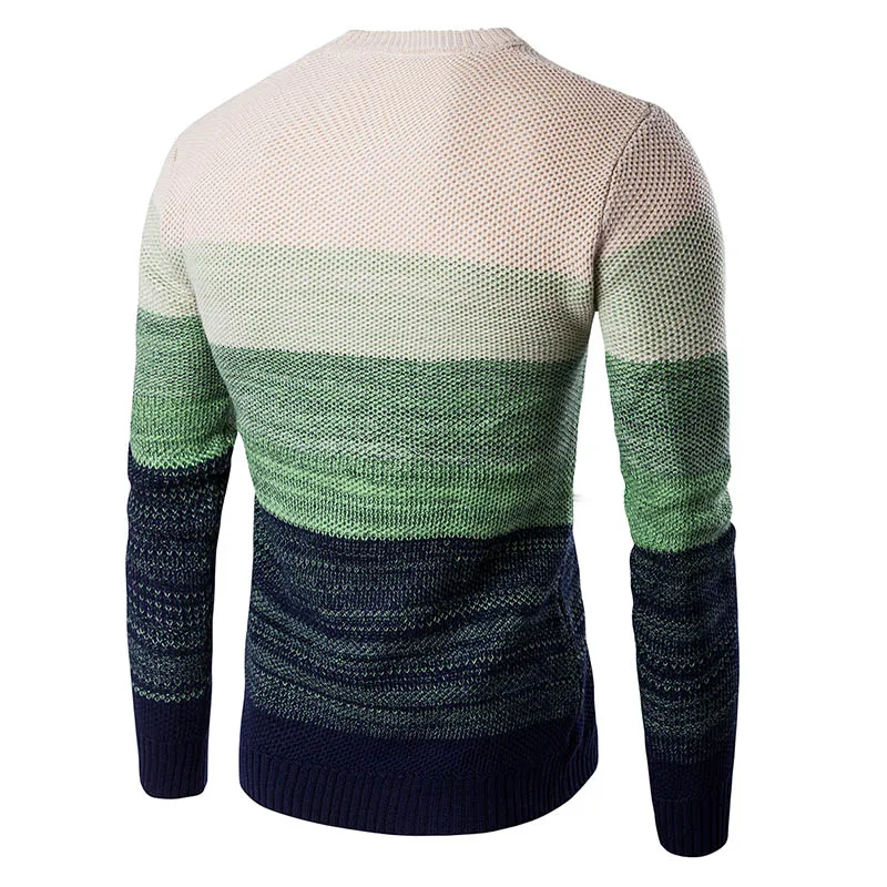 2016 New autumn fashion brand sweater Europe and the United States round neck men knitted sweaters and pullovers color stitching 2016 New autumn fashion brand sweater Europe and the United States round neck men knitted sweaters and pullovers color stitching