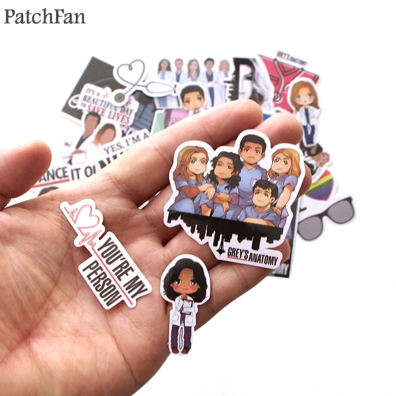 Patchfan 23 шт. Анатомия страсти 90s винтажные Переводные картинки для скрапбукинга