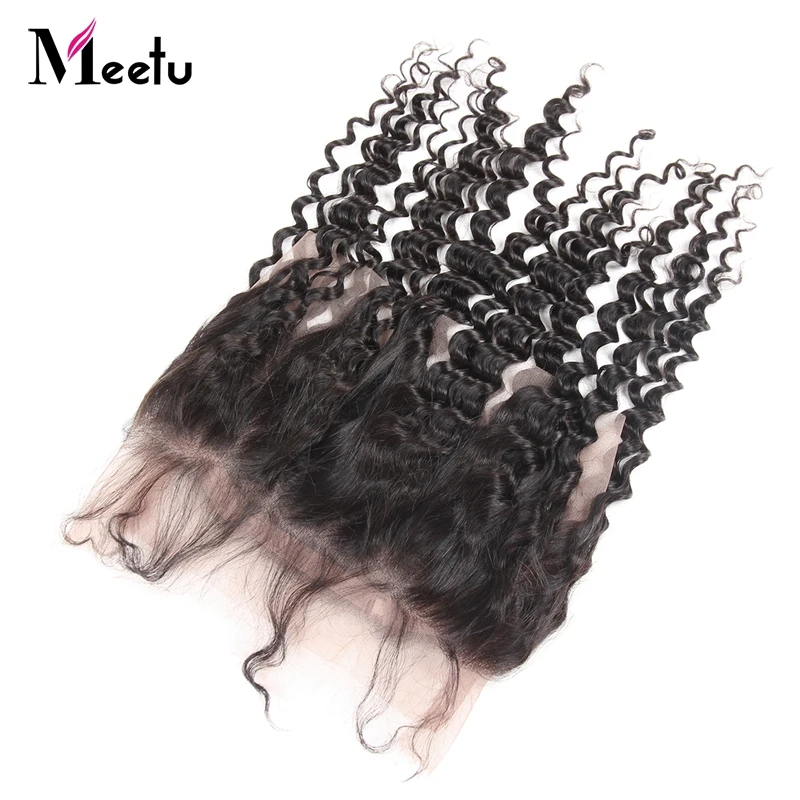 Meetu Indian Deep Wave Bundles with Frontal 2 Bundles with Frontal Non Remy Human Hair Pre Plucked 360 Lace Frontal with Bundle Meetu Indian Deep Wave Bundles with Frontal 2 Bundles with Frontal Non Remy Human Hair Pre Plucked 360 Lace Frontal with Bundle