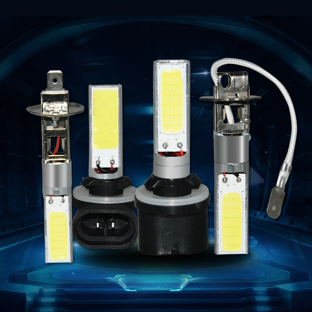

Car H1 H3 880 881 10W COB LED White Fog lamp Driving Light Lamp Bulb LED auto daytime running light DRL 12v High Power