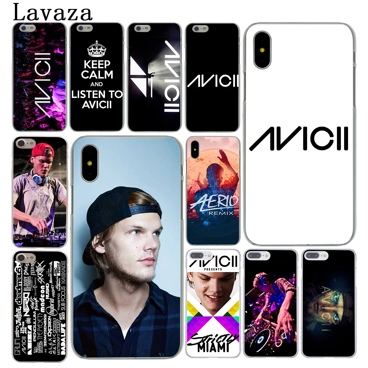 

Avicii DJ Tim Bergling Hard White Cover Case for iPhone 7 7 Plus 6 6S Plus 5 5S SE 4 4S