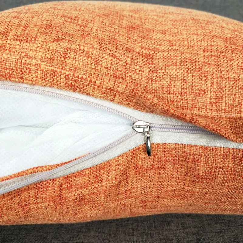 Дома декоративная отделка белье площадь Подушка диванная подушка свет белье сплошной цвет подушку + ядро 45*45 см