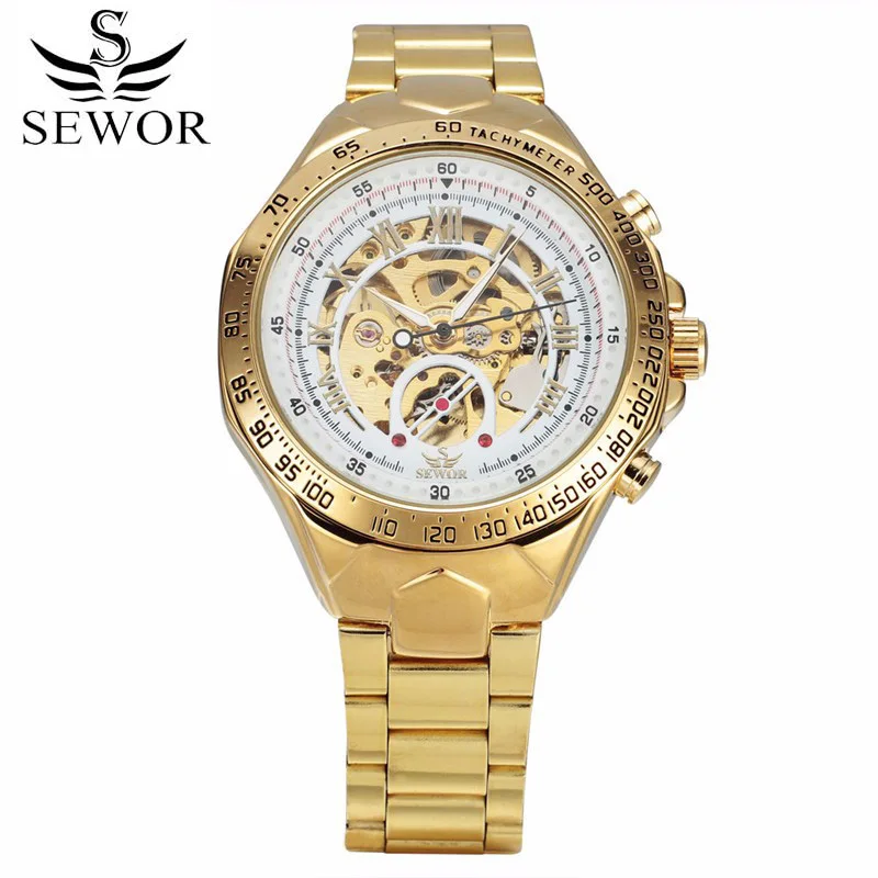 

2017 NEW Top Brand Luxury Mens Watches Automatic Wrist Watch Stainless Steel Mechanical Hour Clock Sport relogio masculino Gifts