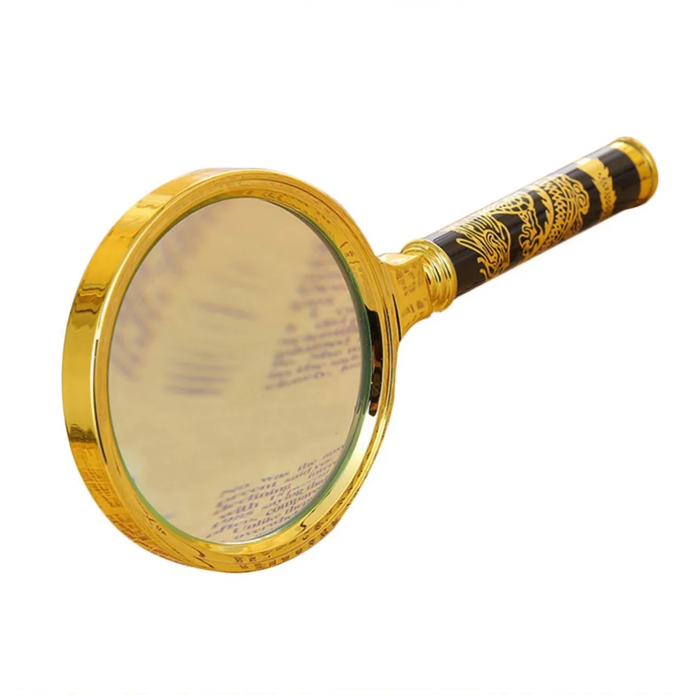 1pc 5X Portable Handheld High Definition Reading Magnifier Glass Eye