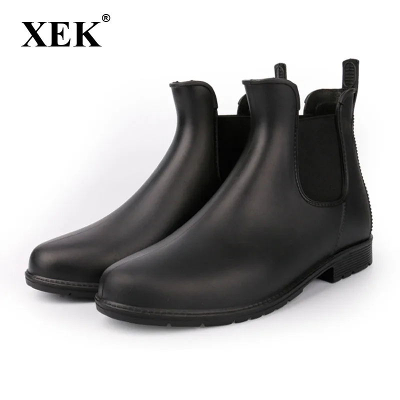 waterproof ankle rain boots