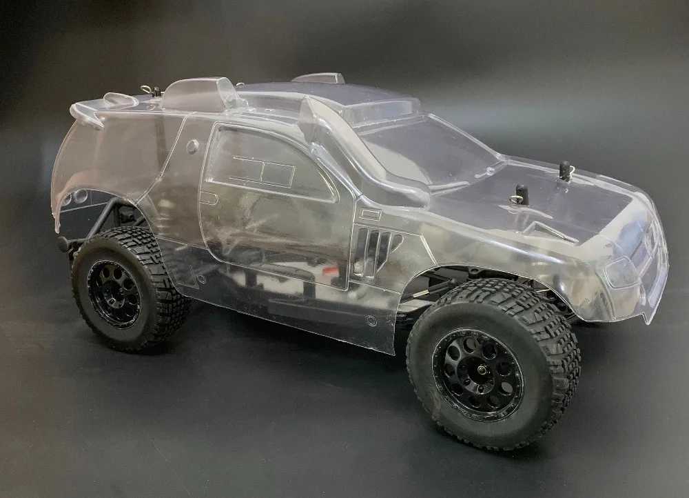 1/8 Dakar прозрачный корпус для 1/8 GT короткая колесная база 325 мм ширина 290 мм