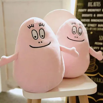 

super cute plush toy cartoon pink Barba cushion hand warmer blanket birthday Christmas gift 1pc