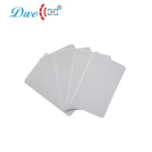 DWE CC RF белый перезаписываемый Бланк карты 5200 или UID чип бесконтактные карты для master card copy 20 шт в партии