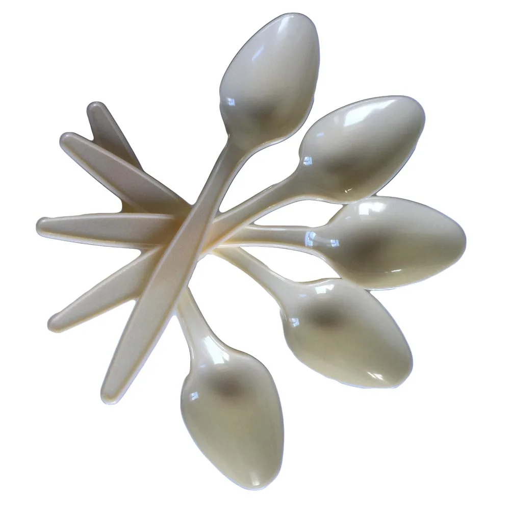 5 Pieces 16cm Plastic Children Spoons Soup Baby Spoon Creative Spoon