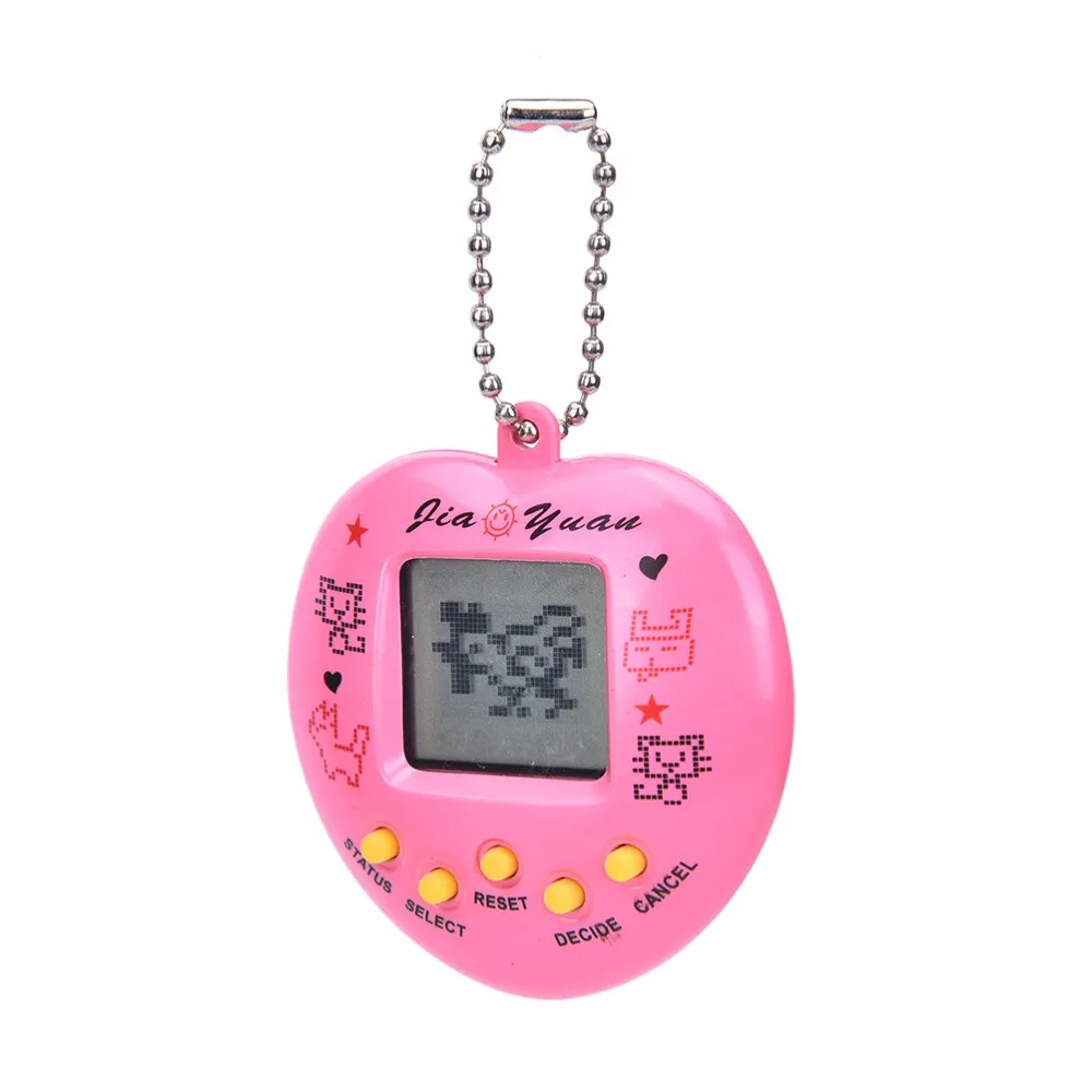 1 шт. случайным мини электронная игра животное машина tamagochi 168 ПЭТ в 1 обучения Образование Игрушечные лошадки для детей Игрушечные лошадки