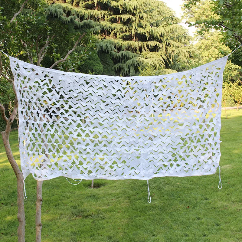 1.5X4 2X3 3X4 4X4M Snow White Military Outdoor Camping Hunting Sniper Mesh Netting Wedding Party Decoration Balcony Shelter Net 1.5X4 2X3 3X4 4X4M Snow White Military Outdoor Camping Hunting Sniper Mesh Netting Wedding Party Decoration Balcony Shelter Net